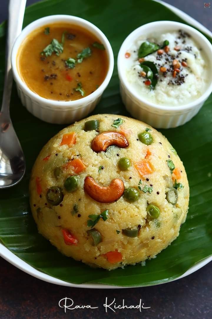 Famous Andhra Tiffins in Bangalore is Traditional Upma. 